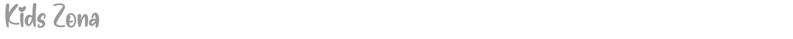 Kids Zona font preview
